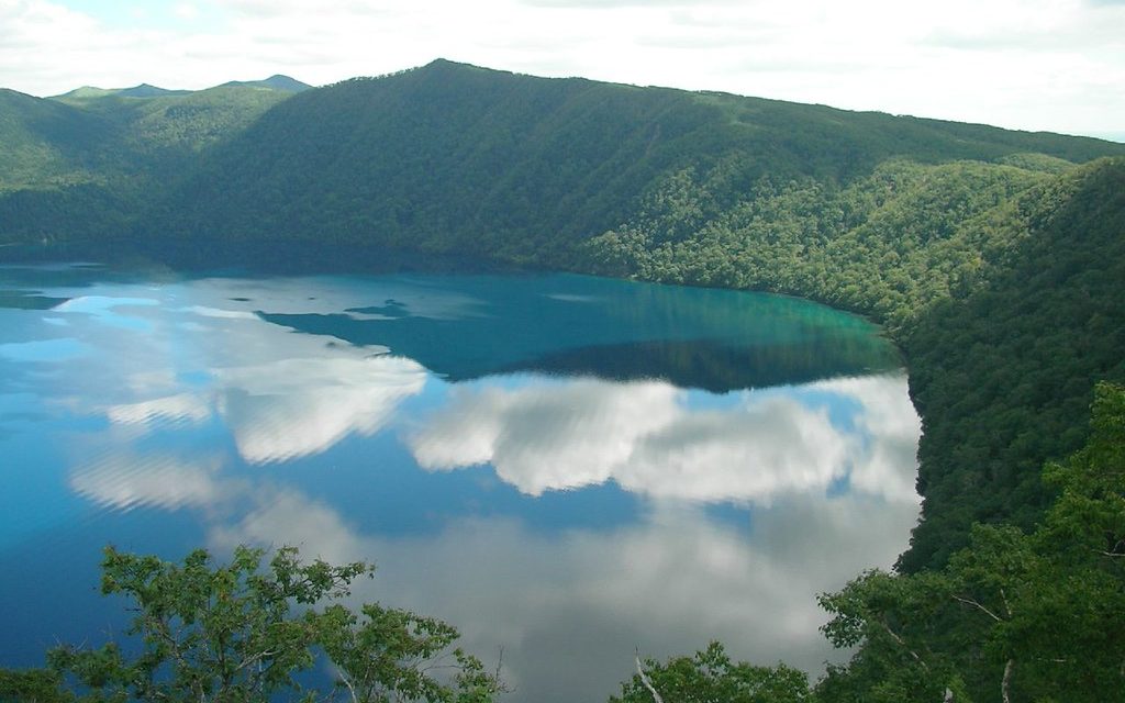 Lake Mashu in the Hokkaido highlands